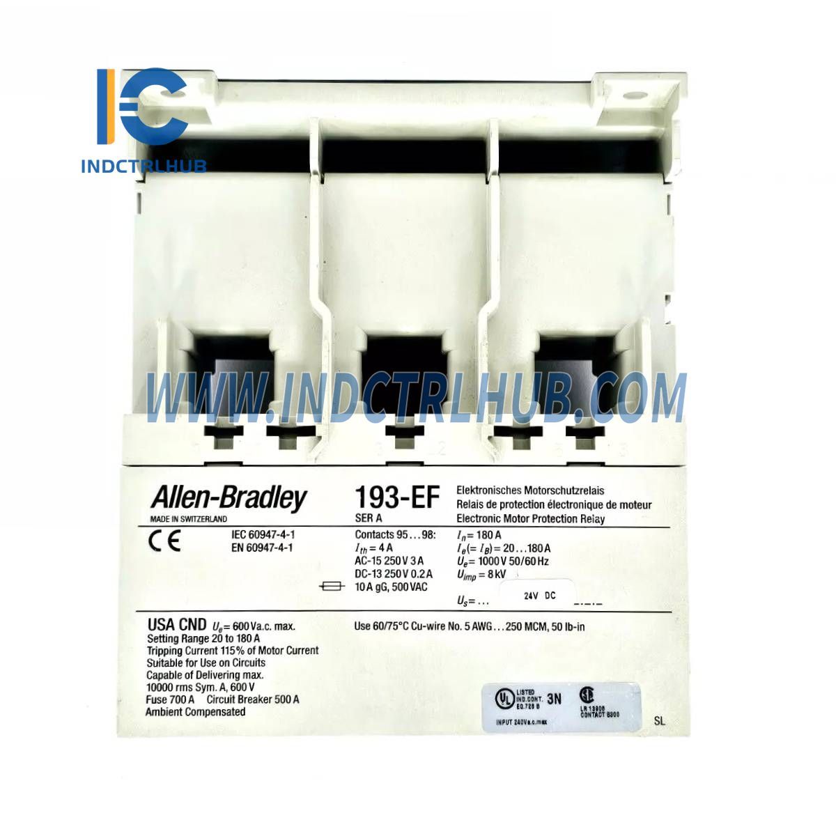 Allen-Bradley 193-EF1A Overload Relay