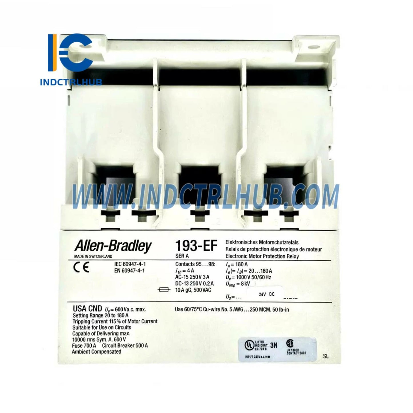 Allen-Bradley 193-EF1A nadprúdové relé