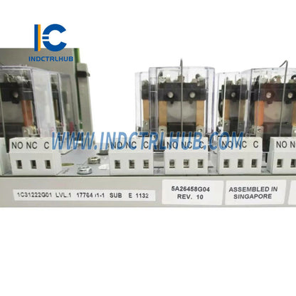 Emerson 1C31222G01 Relay Output Module Base | Ovation EMOD