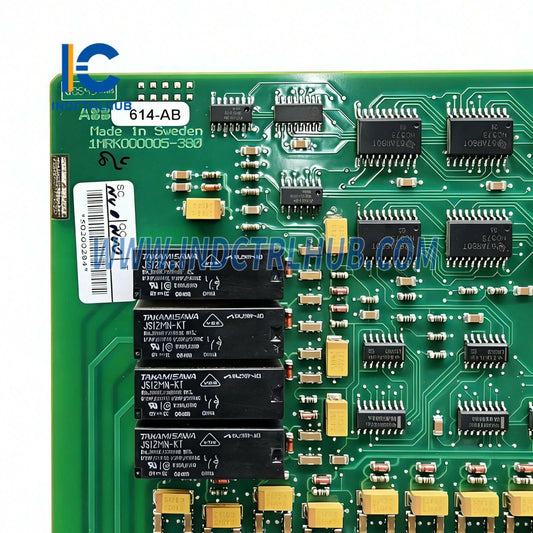 ABB 1MRK000614-ABR00 Protection Relay Module - Original Component Detail & Interface