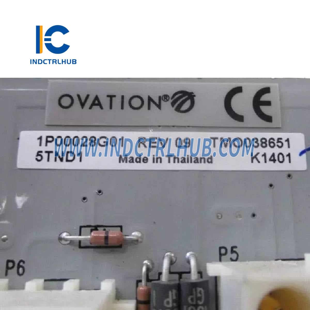Emerson ‎‎Ovation 1P00028G01 Módulo de Fonte de Alimentação