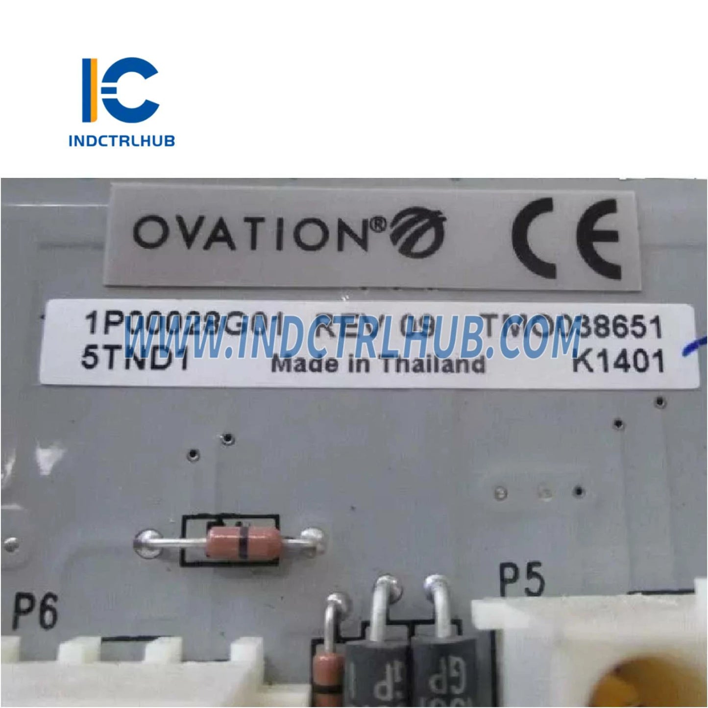 Emerson Ovation 1P00028G01 Power Supply Module | DCS PSU