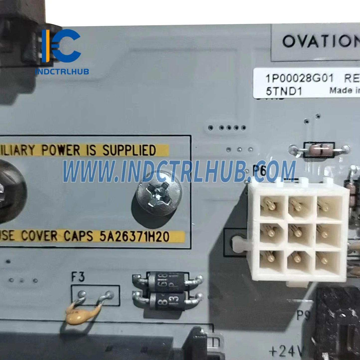 Emerson Ovation 1P00028G01 Power Supply Module | DCS PSU