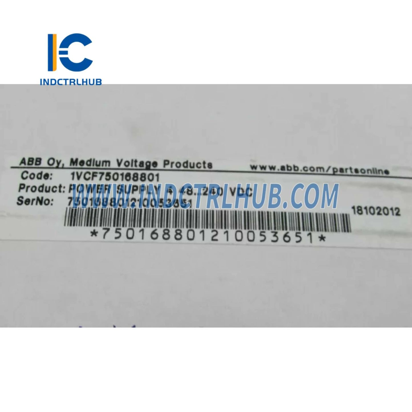 1VCF750168801 | ABB TÁPEGYSÉG 4 48...240 VDC