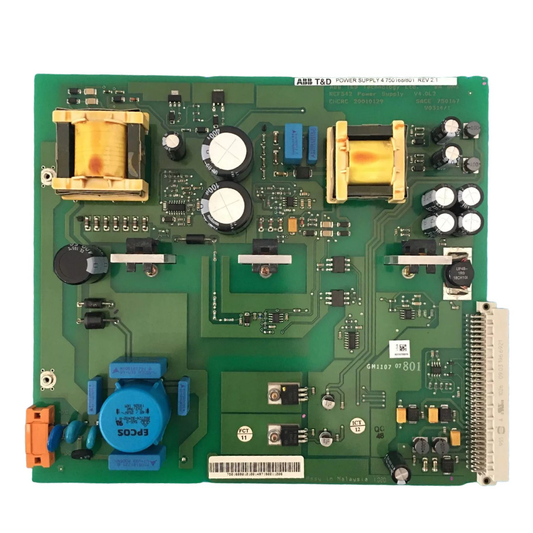 1VCF750168R801 | FONTE DE ALIMENTAÇÃO ABB