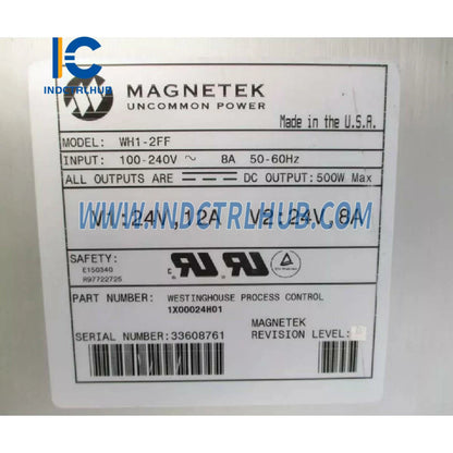 1X00024H01 Emerson Ovation WH1-2FF Redundant Power Supply Module