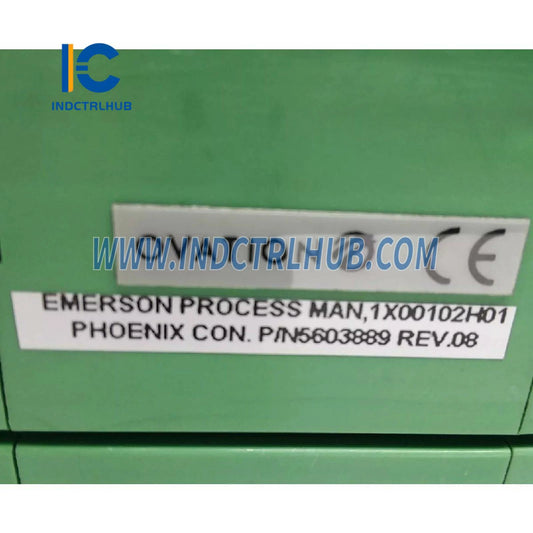 מודול ספק כוח Emerson 1X00102H01 | Ovation DCS 24VDC