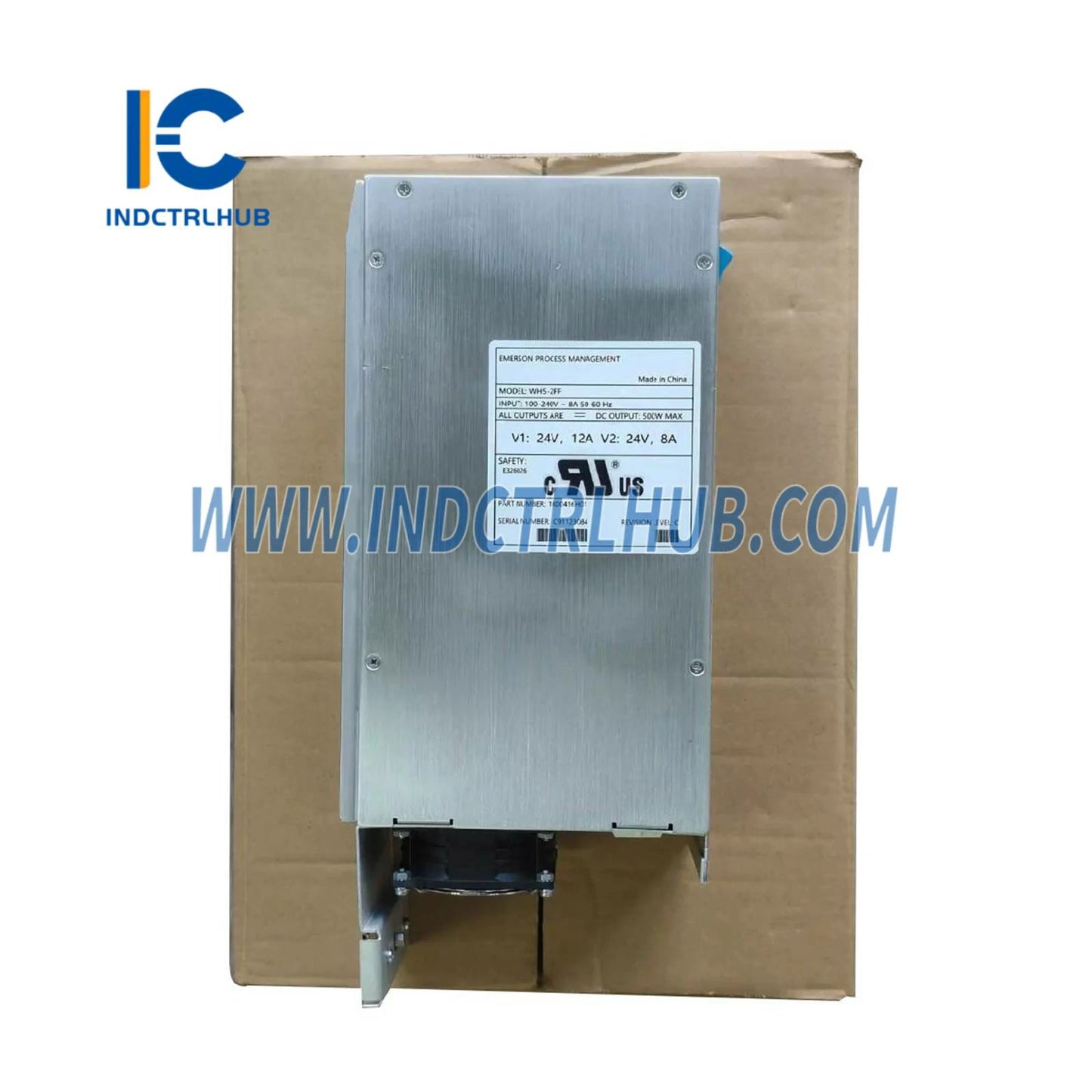 1X00416H01 Emerson Ovation WH5-2FF Dual 24VDC Power Supply Module