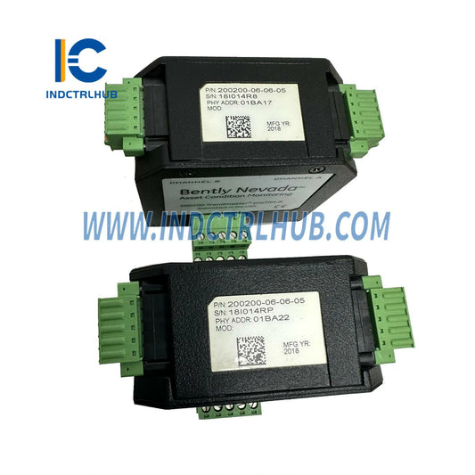 Bently Nevada 200200-06-06-05 Dual-Input proTIM-R Condition Monitoring Module