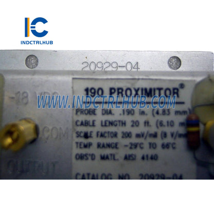 Bently Nevada 20929-04