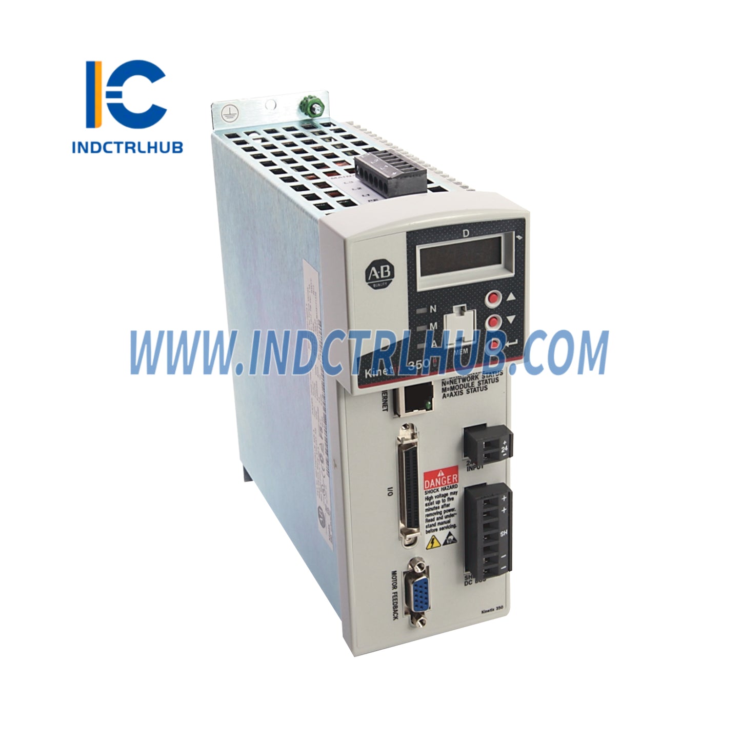 ALLEN BRADLEY 2097-V34FR3-LM Servo Drive EtherNet/IP para controle de movimento escalável