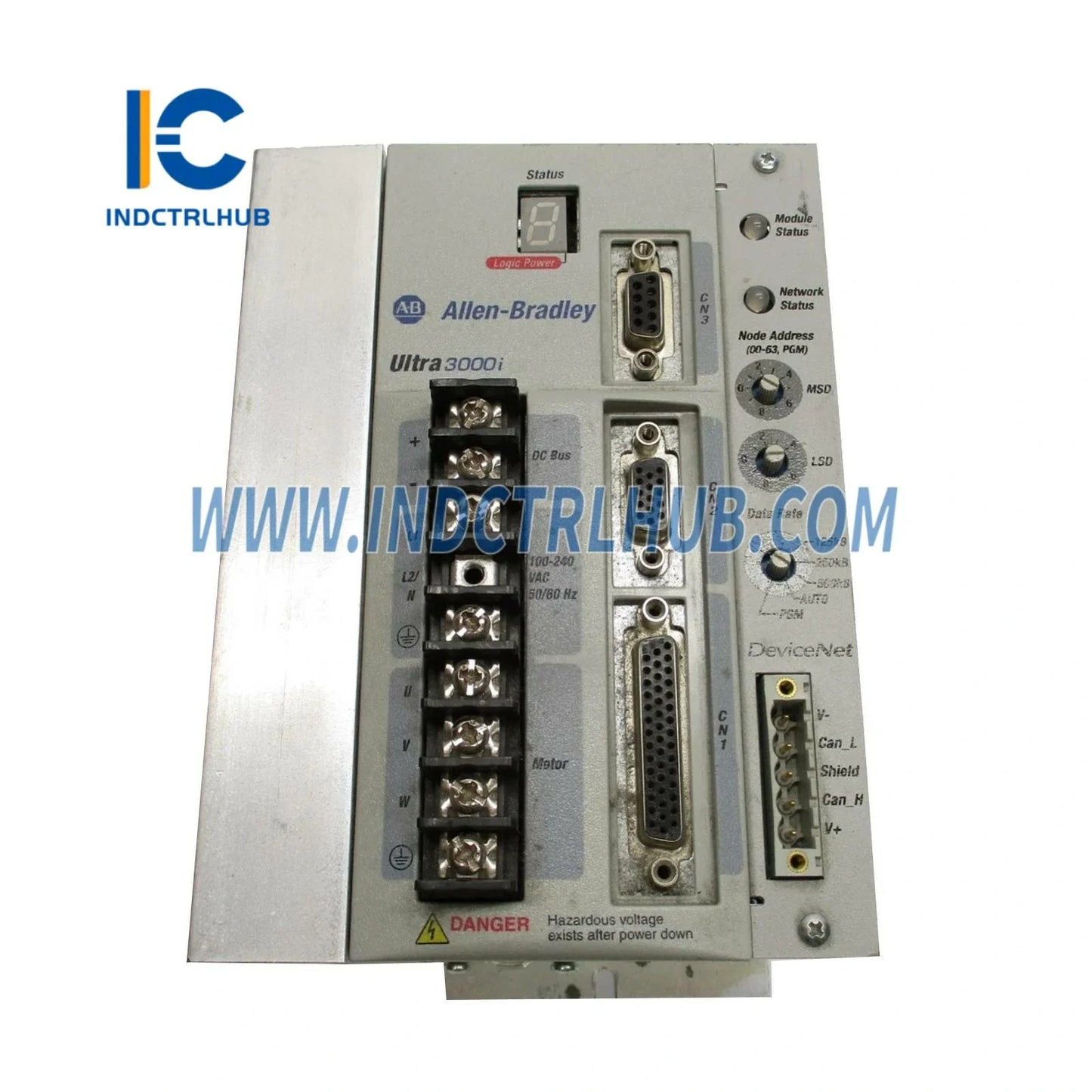 درایو سروو دیجیتال آلن-برادلی 2098-DSD-020X-DN Ultra3000 با توان 2 کیلووات DeviceNet