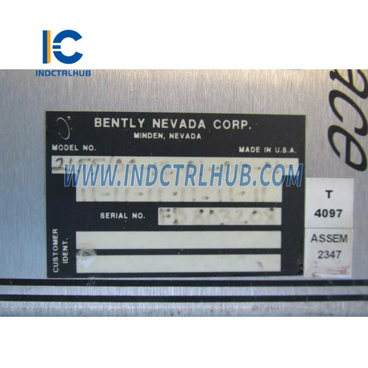 Bently Nevada 2155/00 Glavna jedinica za interfejs privremenih podataka