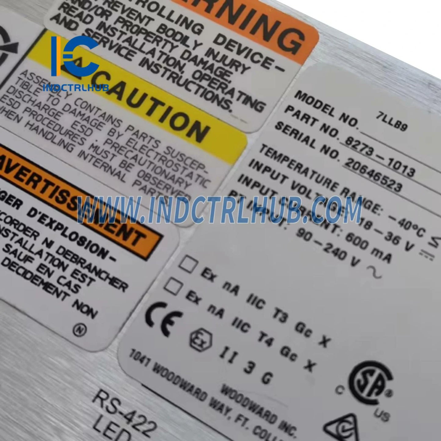 Woodward 2301E-ST цифров контролер на регулатора