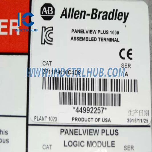 Allen-Bradley 2711P-K10C4D8 PanelView Plus Terminal
