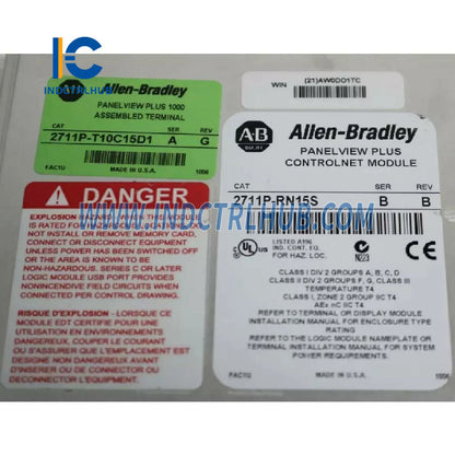 ALLEN BRADLEY 2711P-T10C15D1 ПанелView Plus 1000 Операторски терминал