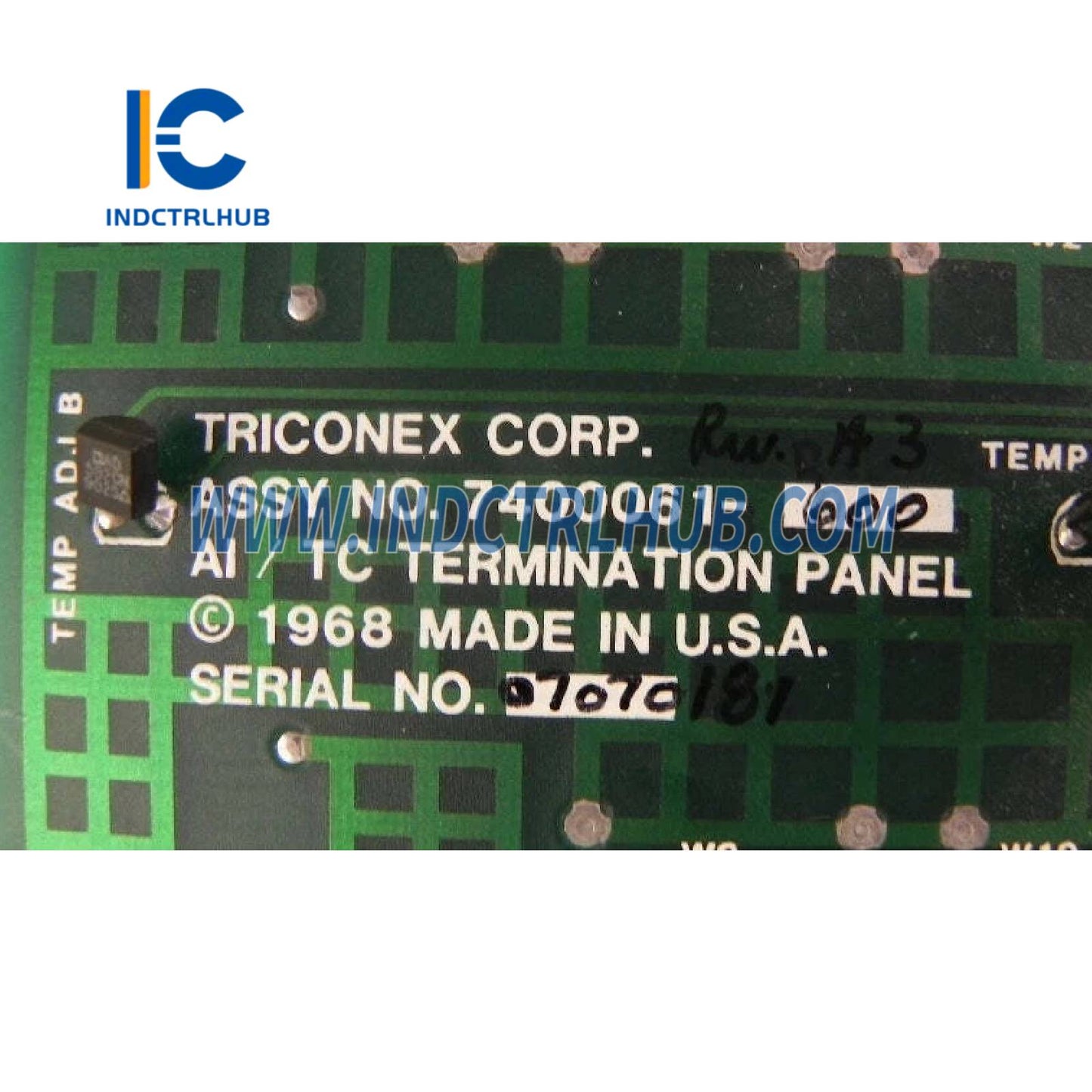 Triconex 2755 Interface Termination Card (ITC) Module