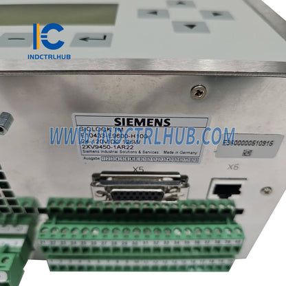 Siemens 2XV9450-1AR22 SICLOCK TM Plant Central Clock, 24–110V DC