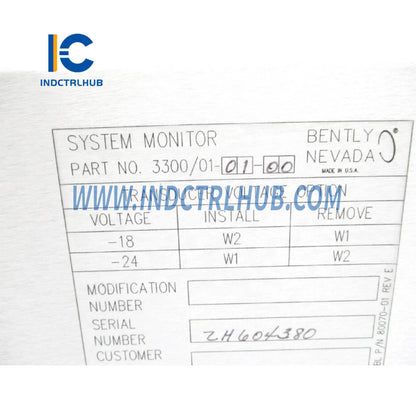 Bently Nevada 3300/01-01-00