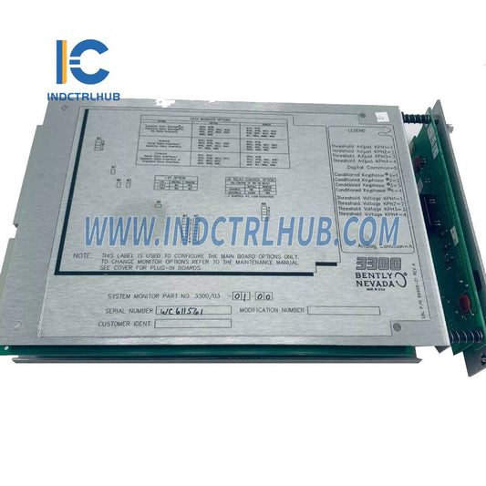 Bently Nevada 3300/03 3300/03-01-00 System Monitor