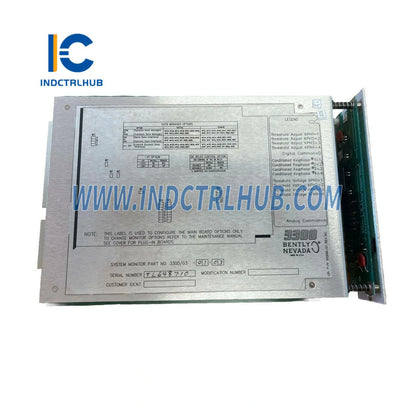 Bently Nevada 3300/03-01-03 tizim monitori