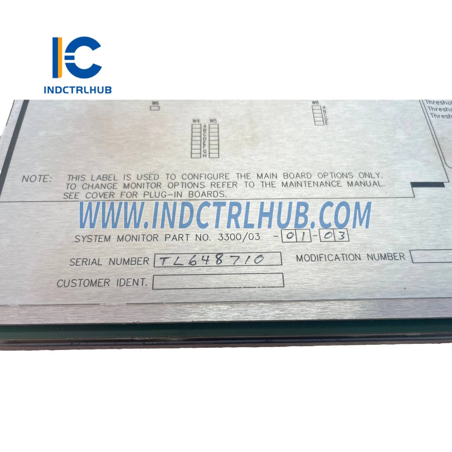 Bently Nevada 3300/03-01-03 System Monitor