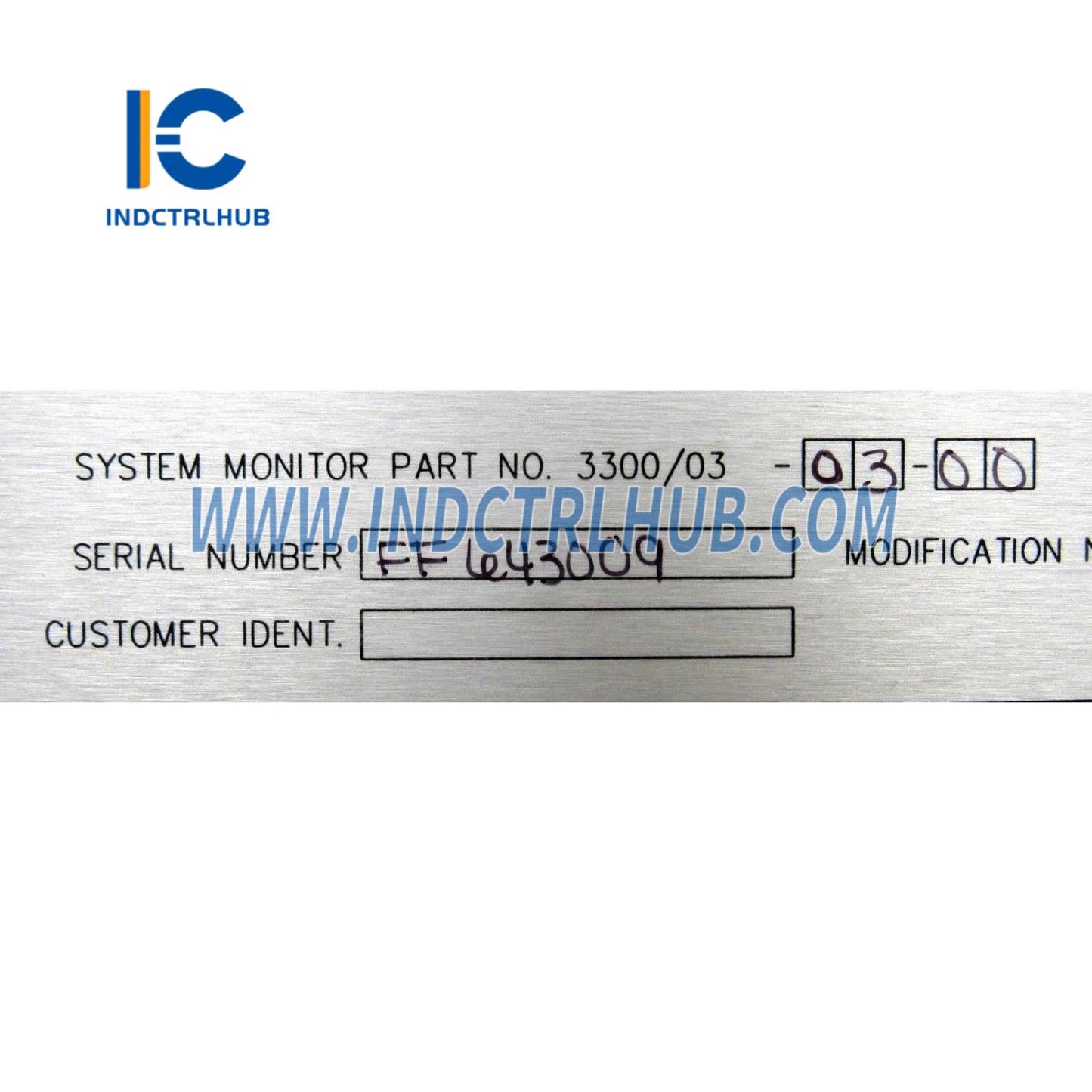 Bently Nevada 3300/03-03-00