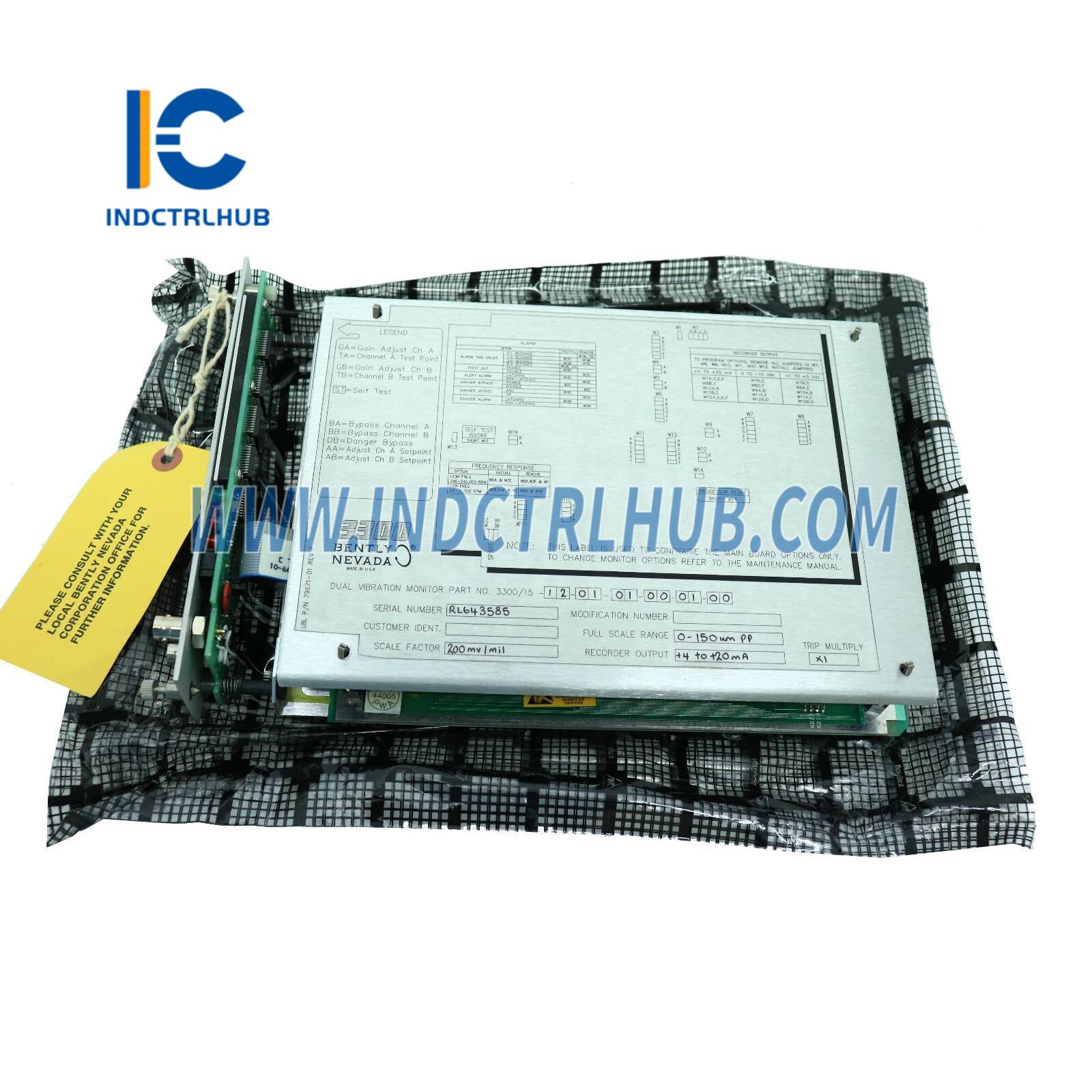 Bently Nevada 3300/15-12-01-01-00-01-00