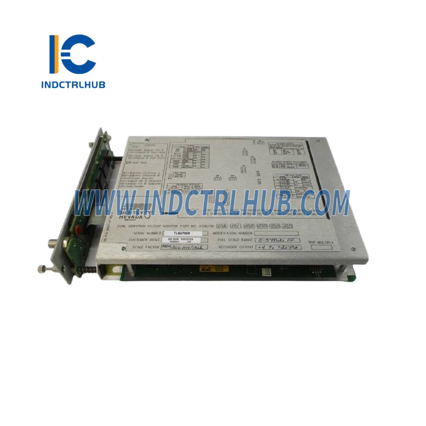 Bently Nevada 3300/16-02-02-01-00-00-00