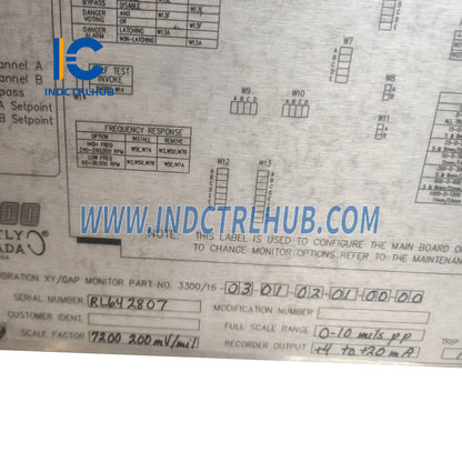 Bently Nevada 3300/16-03-01-02-01-00-00