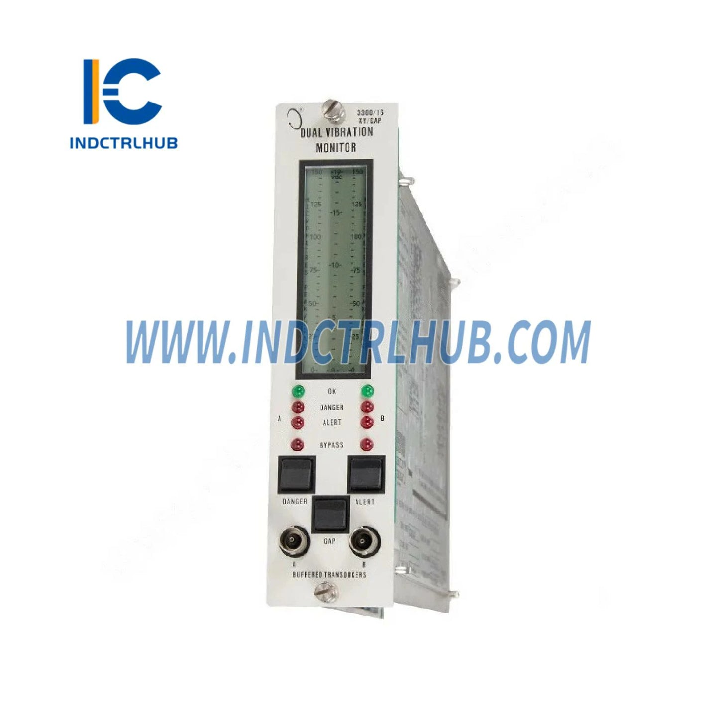 Bently Nevada 3300/16-12-01-02-00-00-00 XY/GAP Dual Vibration Monitor