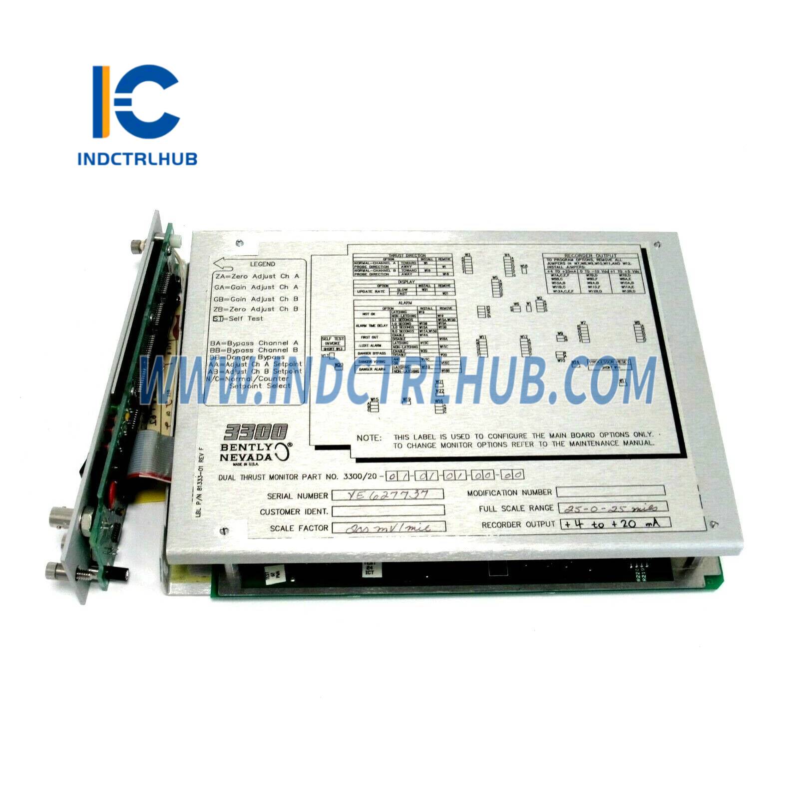 Bently Nevada 3300/20-01-01-01-00-00