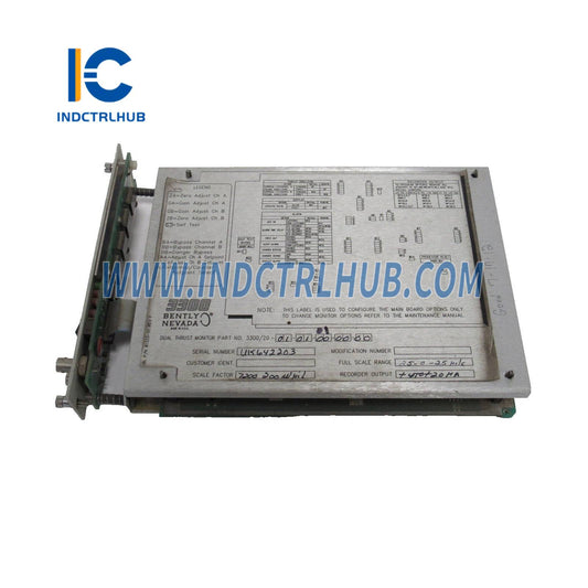 Authentic Nameplate and Serial Number for Bently Nevada 16 03 01 02 00 00 00 Factory Original Label
