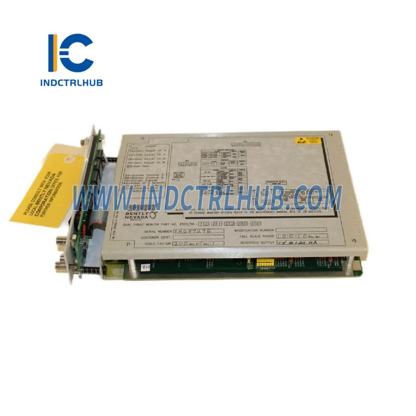 Bently Nevada 3300/20-12-01-02-00-00 PLC модул/шина