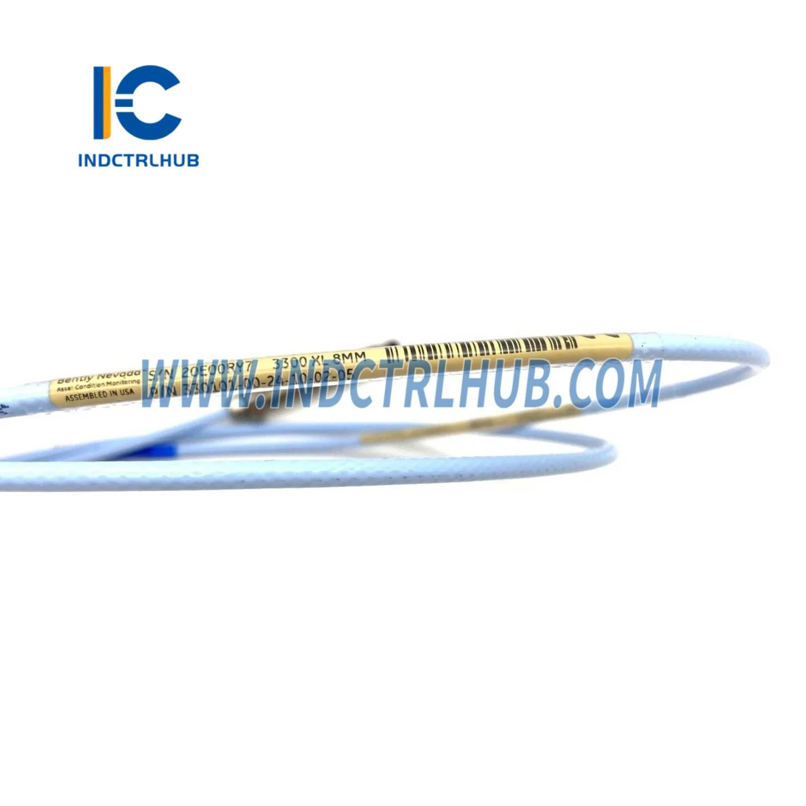 Technical View of 8mm Connector and details for 330101-00-24-10-02-05