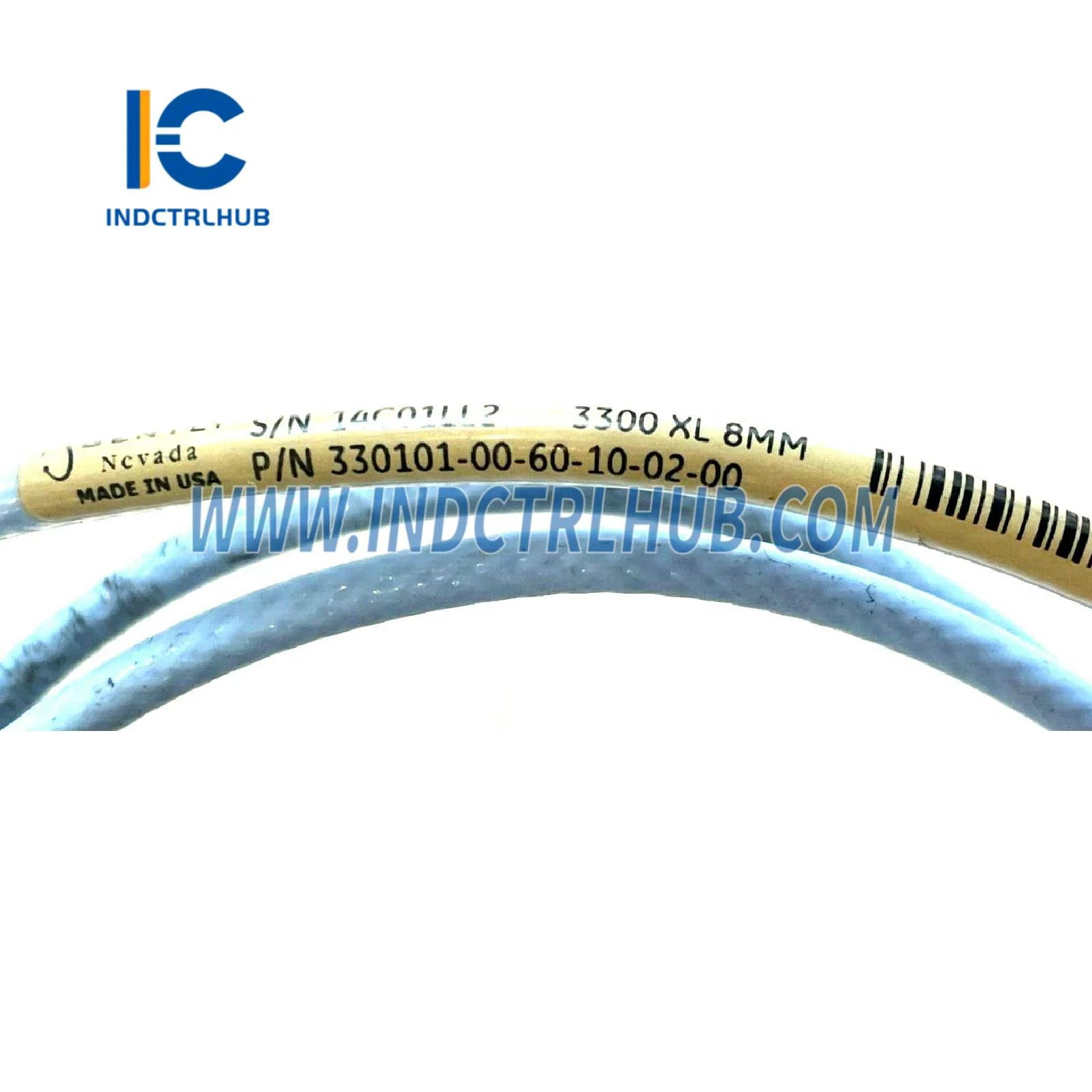 Technical View of 8mm Connector and details for 330101-00-60-10-02-00