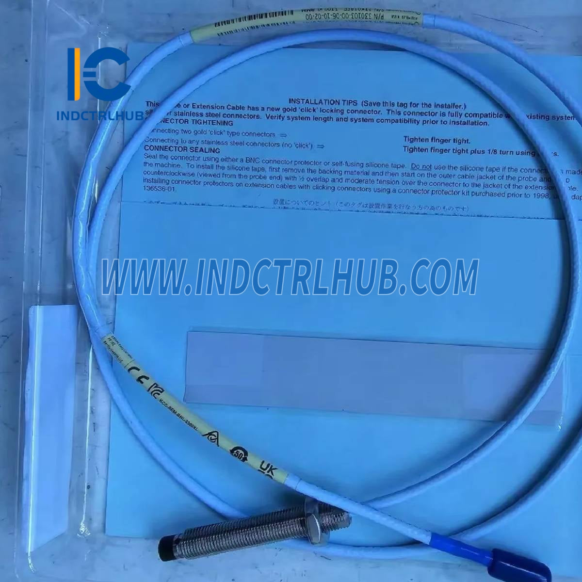Bently Nevada 330103-00-06-10-02-00 3300 XL 8 mm Proximity Probe, Metric