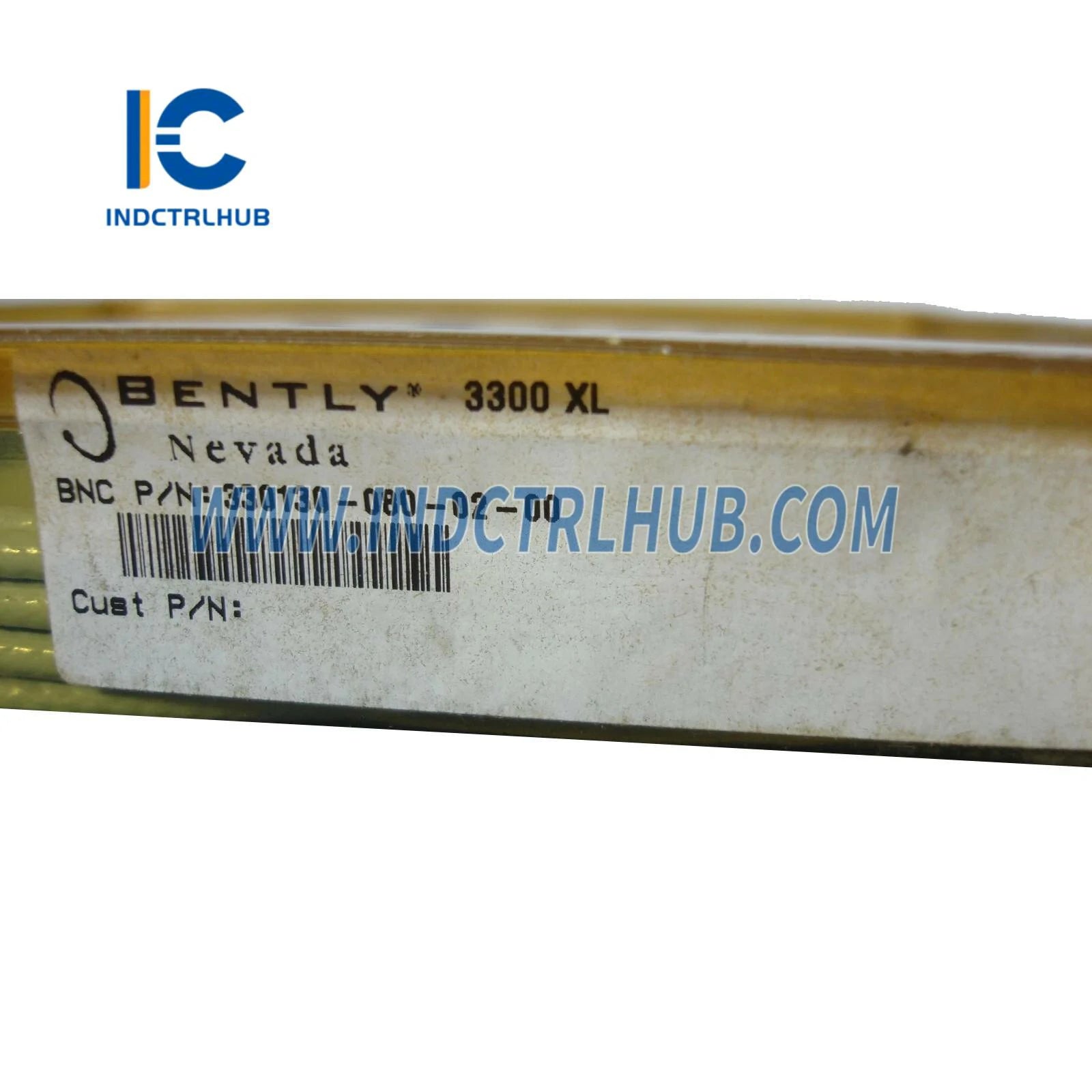 Authentic Nameplate and Serial Number for Bently Nevada 330130 080 02 00 Factory Original Label