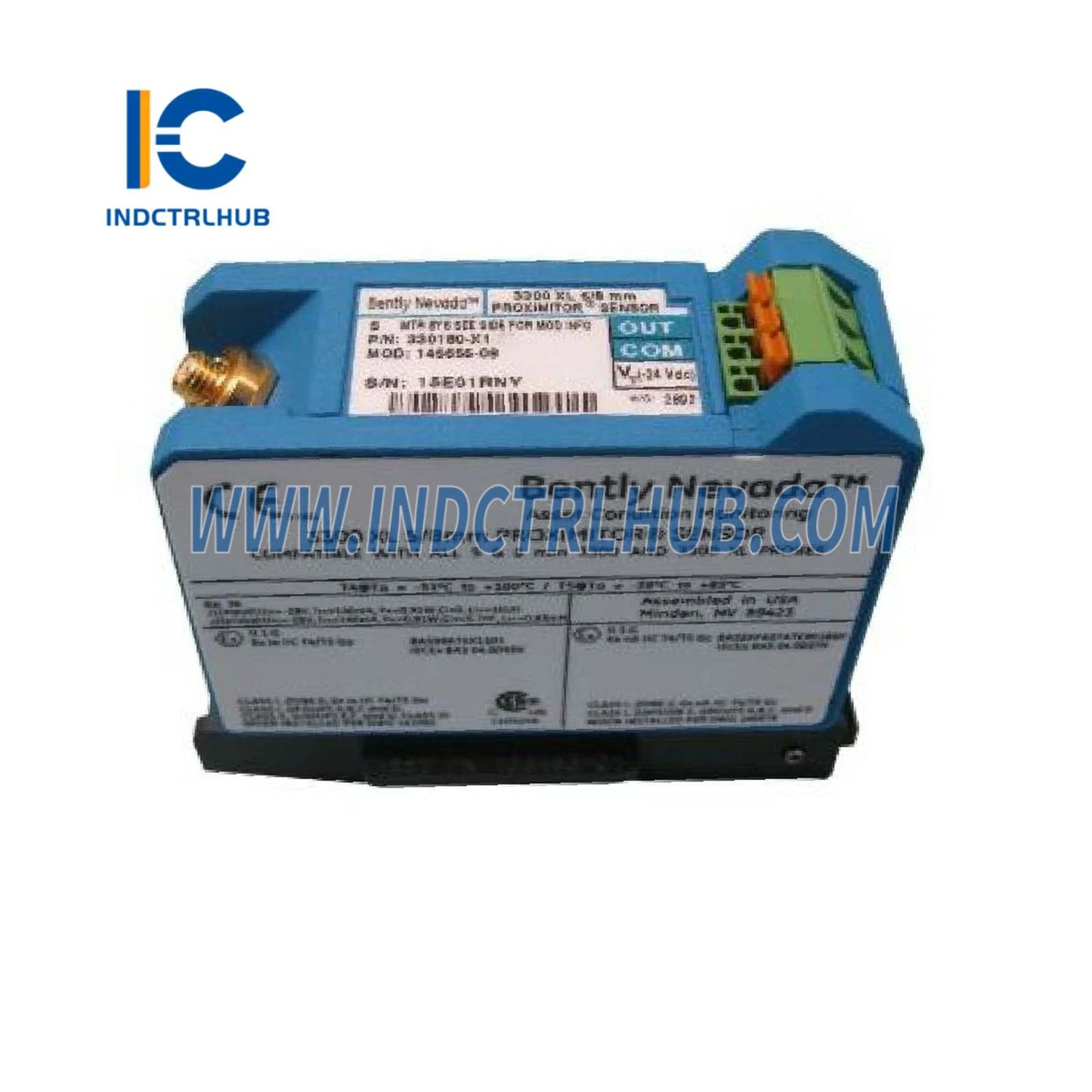 Bently Nevada 330180-X1-00 Proksimitor Senzor