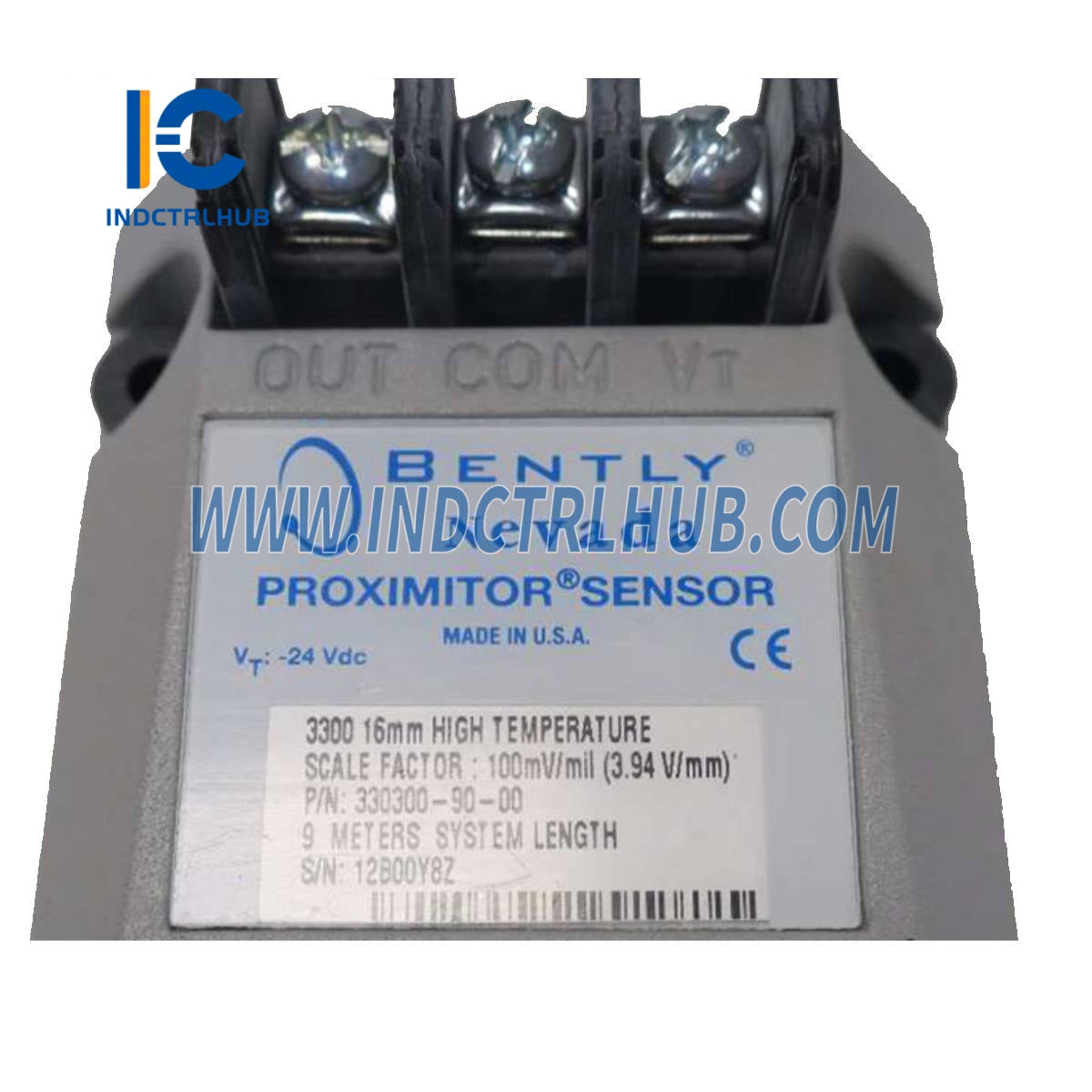 Bently Nevada 330300-90-00 3300 XL High-Temperature Velocity Sensor
