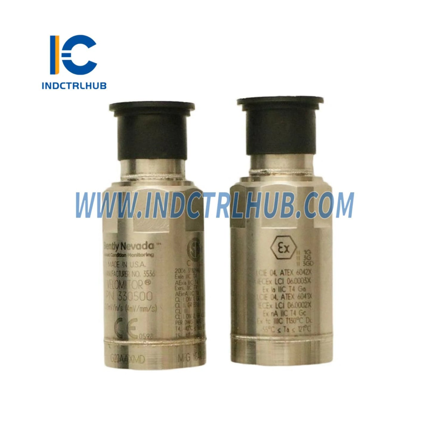 Bently Nevada 330500-02-02 Velomitor Piezo-hız Sensörü