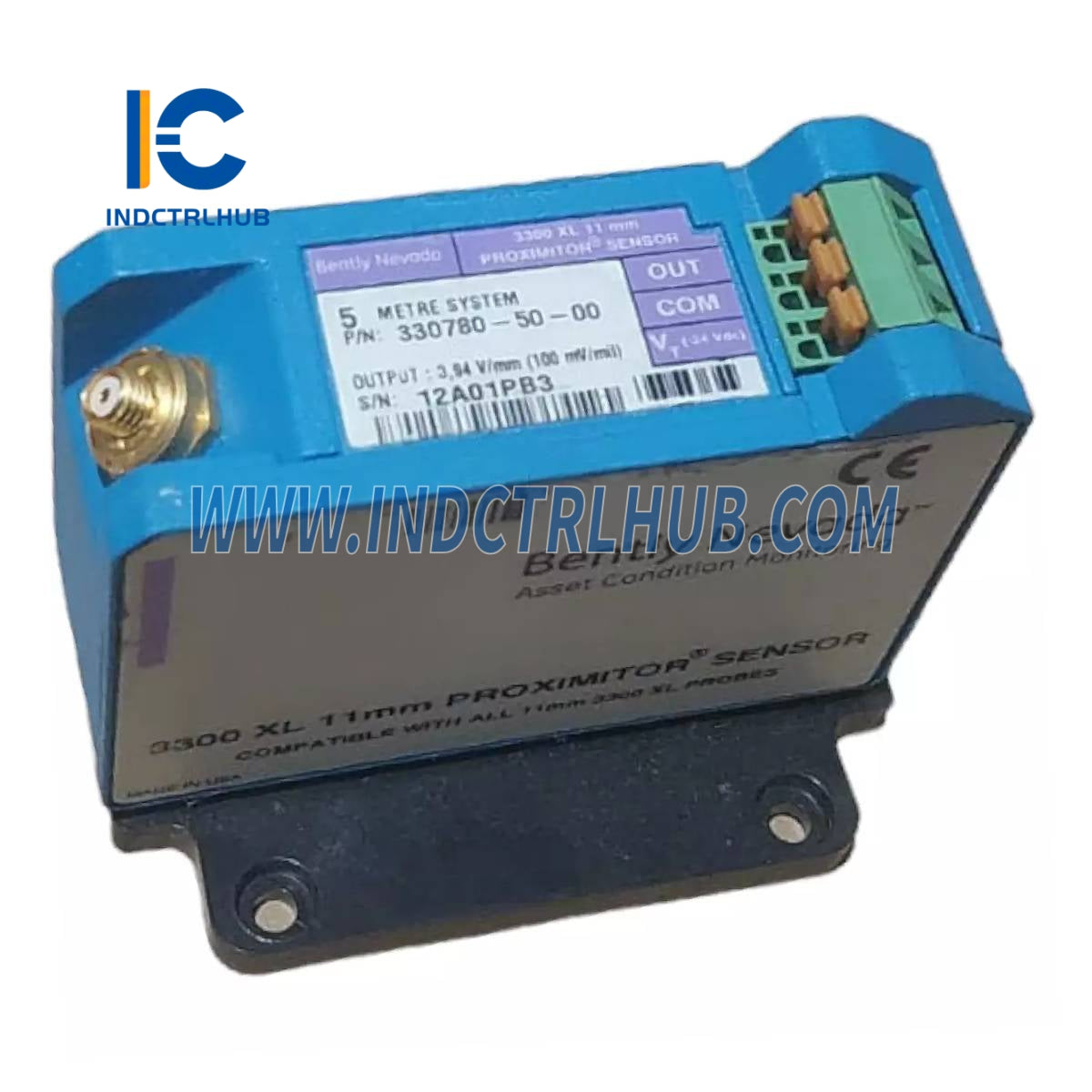 Bently Nevada 330780-50-00 3300 XL 11 mm Proximitor Sensor