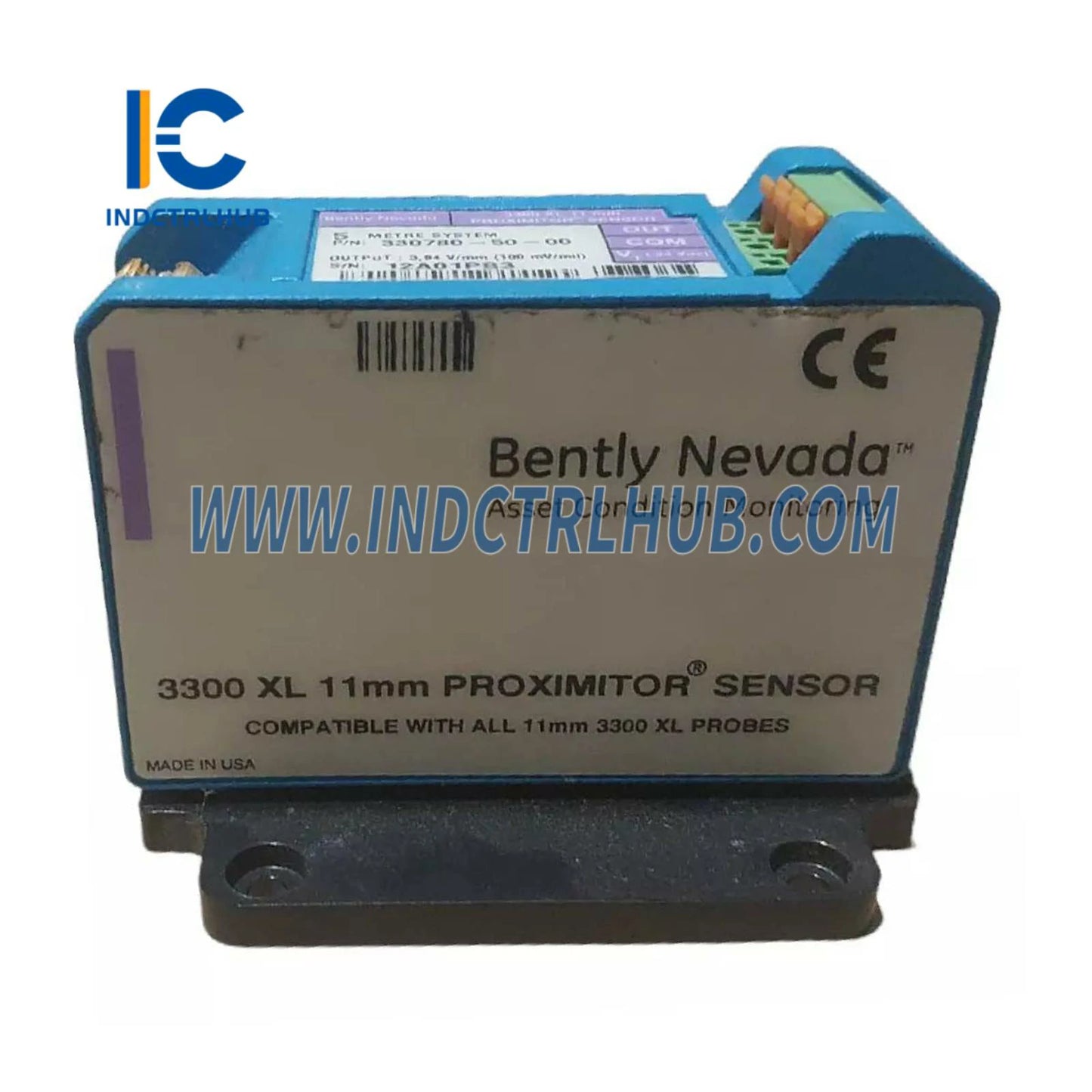 Bently Nevada 330780-50-00 3300 XL 11 mm Proksimitora sensors