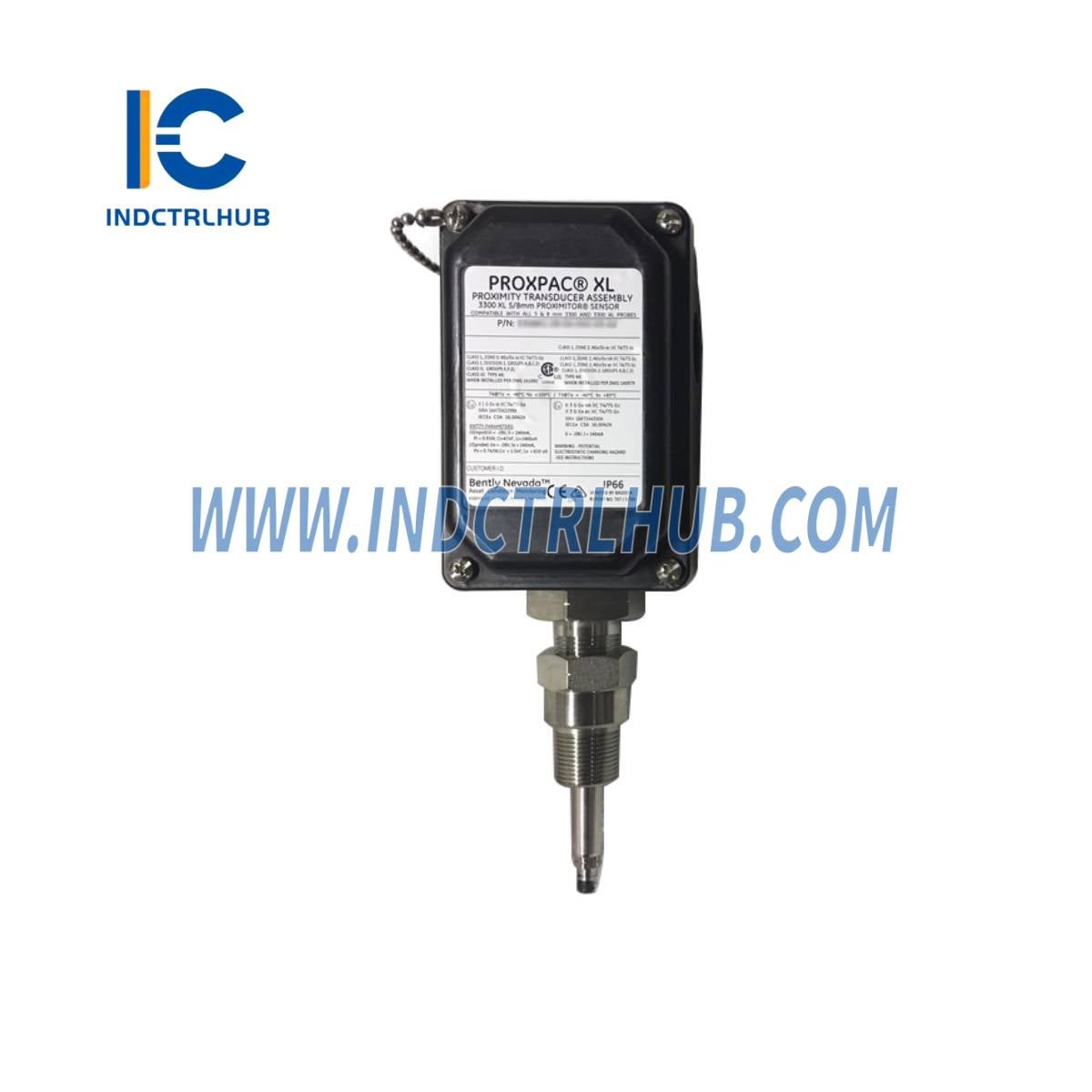 Bently Nevada 330881-01-00-000-00-02 PROXPAC XL Проксимити Трансдьюсер Ассамблея