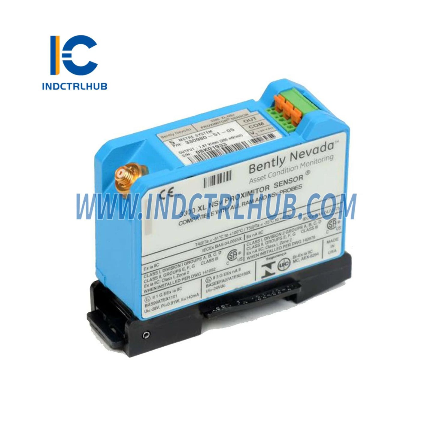 Bently Nevada 330980-51-05 Proksimitor Senzor