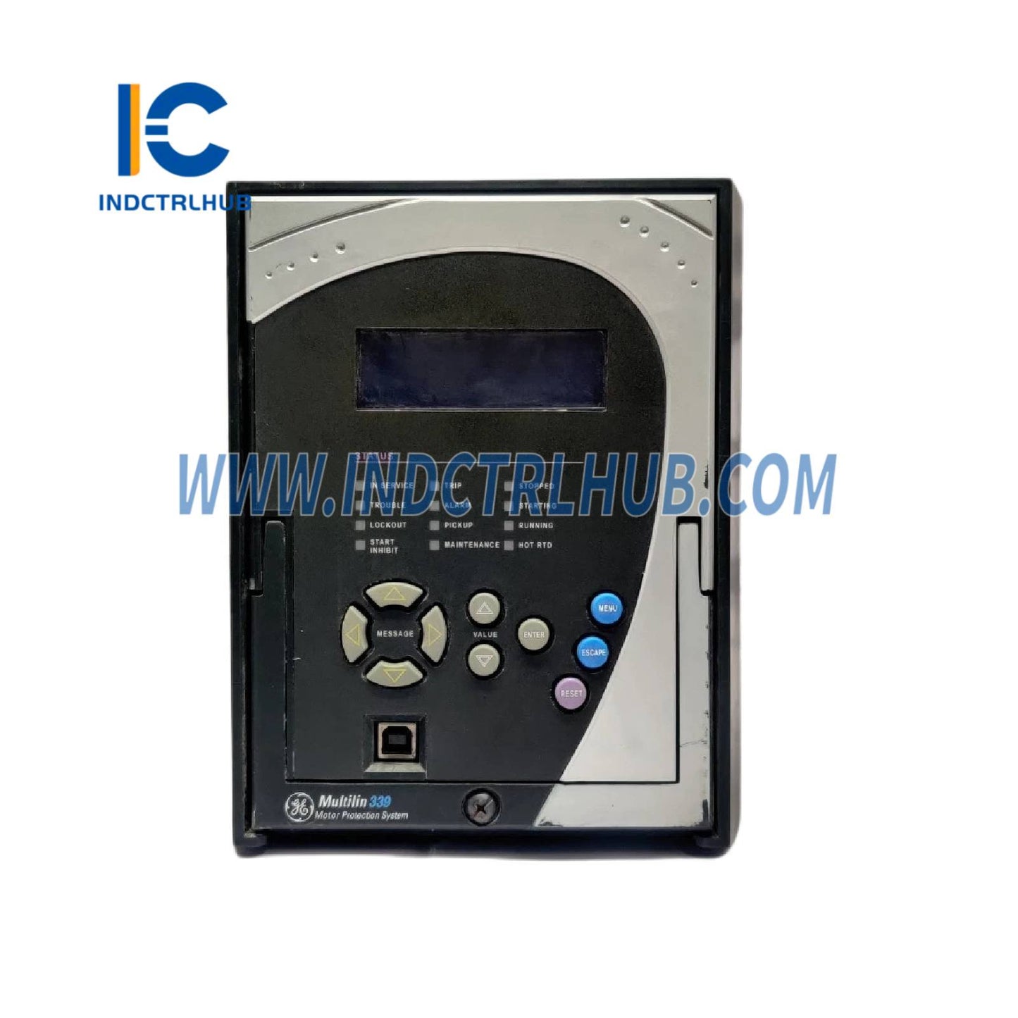 GE 339-E-P5-G5-H-E-S-N-N-SN-D-N Motor Protection Relay