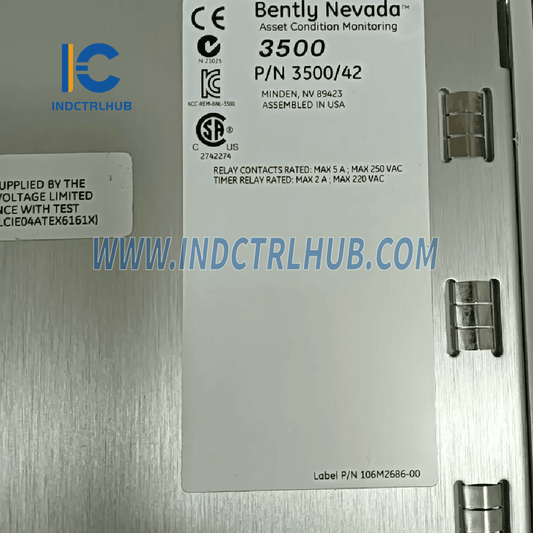 Bently Nevada 3500/42 Proximitor/Seismic Monitor - Proximitor/Seismic Monitor