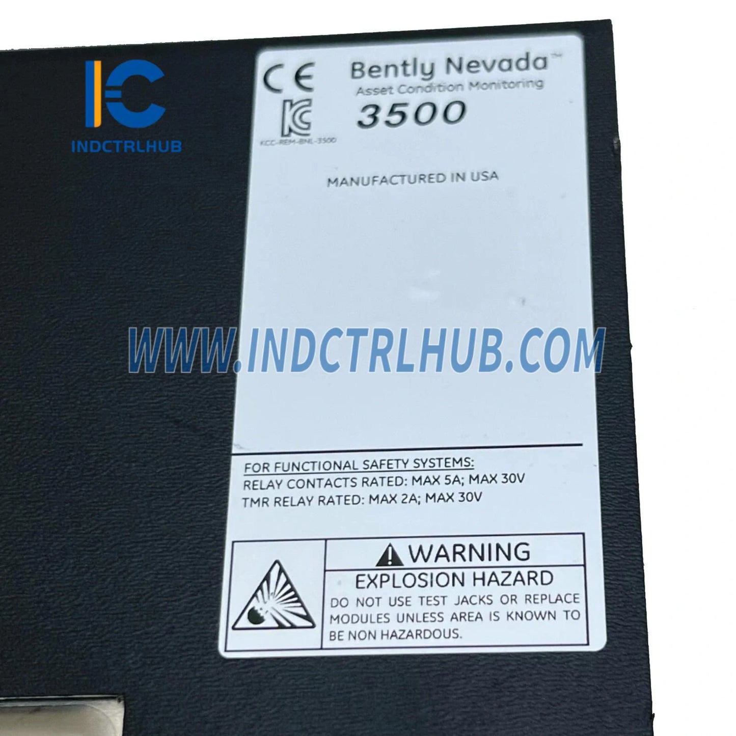 Bently Nevada 3500/05-01-02-00-00-01 sistēmas statīvs