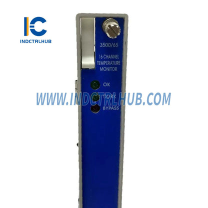 Bently Nevada 3500/65-01-00  145988-02+172103-01 Temperatūras monitors