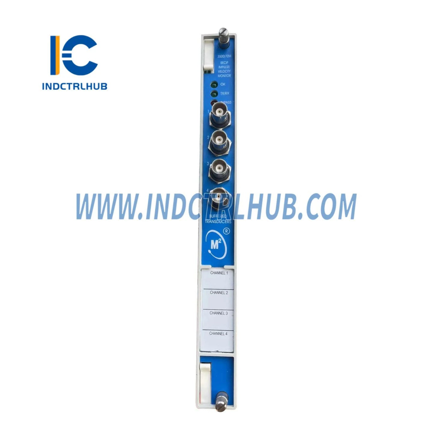 Bently Nevada 3500/70M-01-00 176449-09 Monitor de Velocidad de Impulso Recíproco